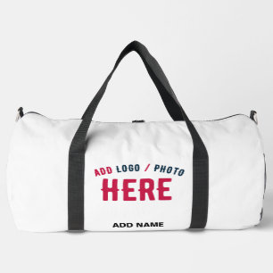 SAC DE SPORT MARQUE BLANCHE MODERNE ET PERSONNALISABLE VÉRIFIÉE