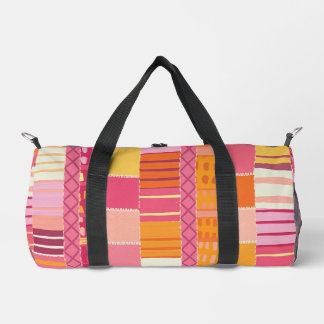 Sac De Sport Marques de carnet de croquis - Rayures multicolore