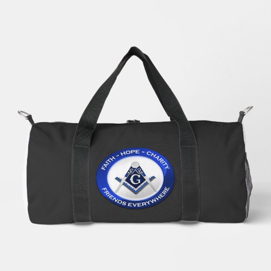 Sac De Sport Masonic Print Gym Bag (Recto)