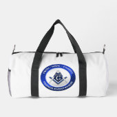 Sac De Sport Masonic Print Gym Bag (Verso)