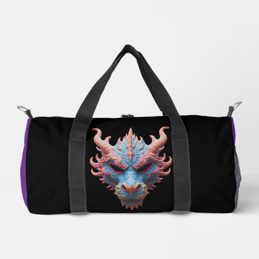 Sac De Sport Masque de dragon Aurora (Recto)