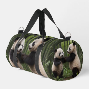 Sac De Sport Merveilles Fantaisistes : Les bébés pandas jouent
