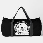 Sac De Sport Mesurer Couper Jurer Répéter (Recto)