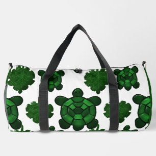 Sac De Sport Mignon motif de tortue et de feuilles