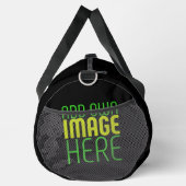 SAC DE SPORT MODÈLE DE TEXTE D'IMAGE NOIRE SIMPLE ET MODERNE (Droite)