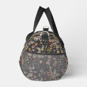 Sac De Sport Modern Boho Floral Monogram Name (Droite)