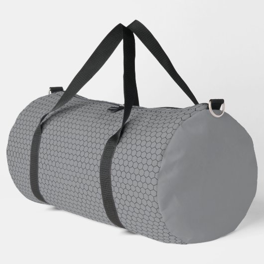 Sac De Sport Modern Hexagonal Grid Geometric Pattern (Coin gauche)