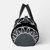 Sac De Sport Moderne Noir Blanc Style élégant Personnaliser (Droite)