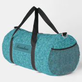 Sac De Sport Modifier le nom Grand-mère Motif Abstrait Turquois (Coin droit)