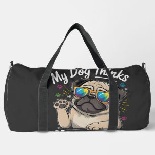 Sac De Sport Mon chien pense que je suis cool c'est tout ce qui