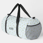 Sac De Sport Monogram Bleu Blanc Rayures Citrons Méditerranée (Coin droit)