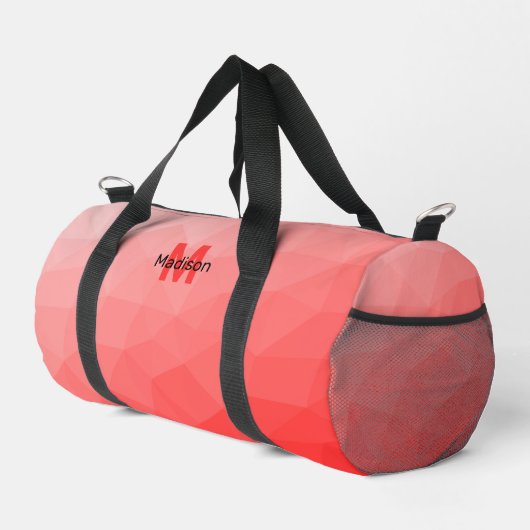 Sac De Sport Monogramme à motif de maille géométrique à dégradé (Coin droit)