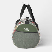 Sac De Sport Monogramme Boho Fleur sauvage Motif floral (Droite)