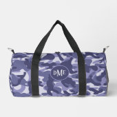 Sac De Sport Monogramme Camo Bleu (Recto)