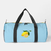 Sac De Sport Monogramme citron bleu (Verso)