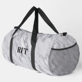 Sac De Sport Monogramme classique élégant en marbre (Coin droit)