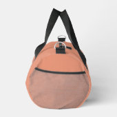 Sac De Sport Monogramme Corail Pêche Élégante Feminine Minimali (Droite)