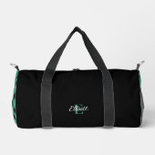 Sac De Sport Monogramme de buffle vert et noir (Recto)