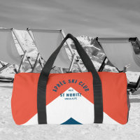 Monogramme de l'après-ski Club de la Marine Rouge 