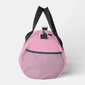 Sac De Sport monogramme de nom rose (Droite)