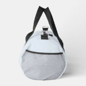 Sac De Sport Monogramme de script doré bleu poussiéreux clair m (Droite)