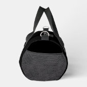 Sac De Sport Monogramme de script or noir moderne (Droite)
