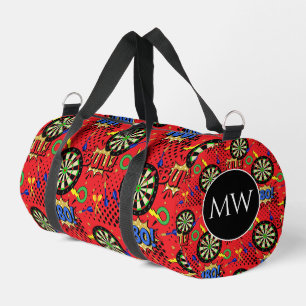 Sac De Sport Monogramme du Lecteur fléchettes