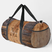 Sac De Sport Monogramme en bois rustique (Coin droit)