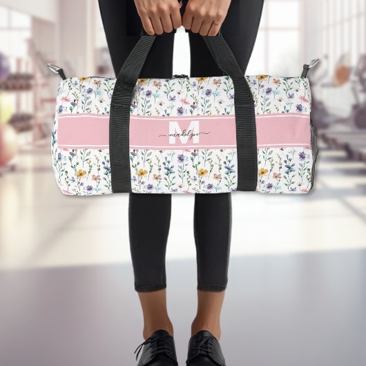 Sac De Sport Monogramme Fleur Sauvage