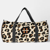 Sac De Sport Monogramme Léopard Motif, Style animal moderne (Recto)