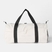 Sac De Sport Monogramme Moderne Feminine Ivory Pink Script élég (Recto)