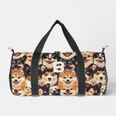 Sac De Sport Monogramme, motif animal chien (Recto)