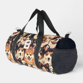 Sac De Sport Monogramme, motif animal chien (Coin droit)