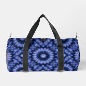 Sac De Sport Monogramme Motif Mandala Blue Purple (Verso)