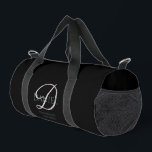 Sac De Sport monogramme noir<br><div class="desc">Entrez dans le royaume de l'élégance personnalisée avec notre sac à dos pour imprimer, couper et coudre, un accessoire intemporel qui célèbre la joie et la signification des mariages. Imaginez une toile ornée d'un corps noir, dégageant un sentiment de tranquillité et de sophistication. Ce sac à dos n'est pas seulement...</div>