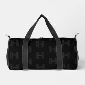 Sac De Sport Monogramme noir Motif, Monogramme moderne Duffel (Recto)