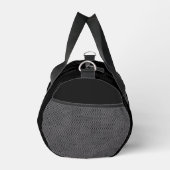 Sac De Sport Monogramme noir Motif, Monogramme moderne Duffel (Droite)