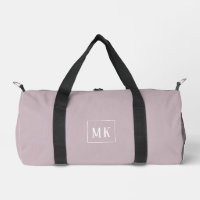 monogramme personnalisé, mauve partout