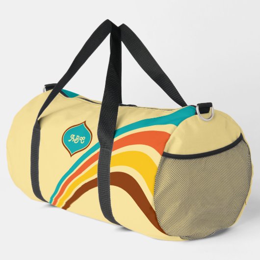 Sac De Sport Monogramme rétro des années 1970 (Coin droit)