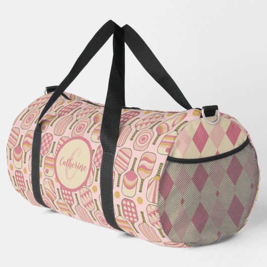 Sac De Sport Monogramme rose (Coin droit)
