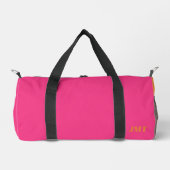 Sac De Sport Monogramme rose et orange clair (Recto)