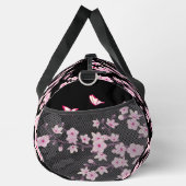 Sac De Sport Monogramme rose noire en fleurs de cerisier (Droite)