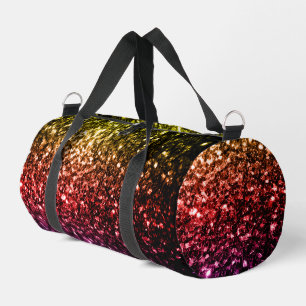 Sac De Sport Monogramme rouge or violet faux parties scintillan
