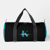 Sac De Sport Monogramme sarcelle noir (Verso)