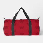 Sac De Sport monogramme tendance, rouge (Recto)
