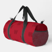 Sac De Sport monogramme tendance, rouge (Coin droit)