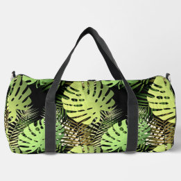 Sac De Sport Monstera Palm Feuilles Jungle tropicale
