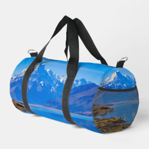 Sac De Sport Mont Cook surplombant le lac Pukaki, NZ