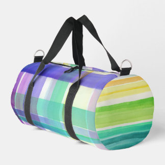 Sac De Sport Motif à carreaux