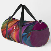 Sac De Sport Motif abstrait monogramed coloré (Coin droit)